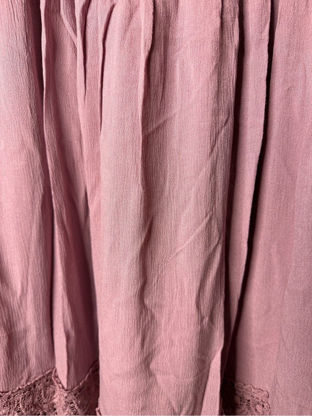 eesome Pink Strapless Crochet-Trim Maxi Dress - Picture 7 of 8